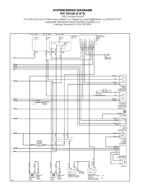 wiring diagram honda accord 1997 