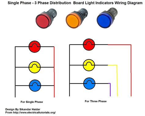 wiring diagram indicator lights 