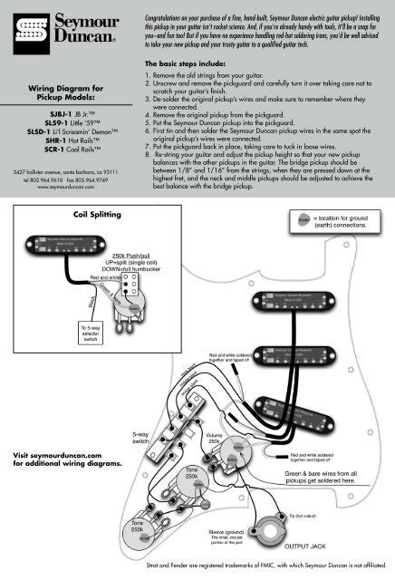 wiring diagram seymour duncan little 59 strat 