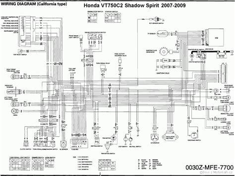 wiring diagrams for 750 honda shadow 2012 