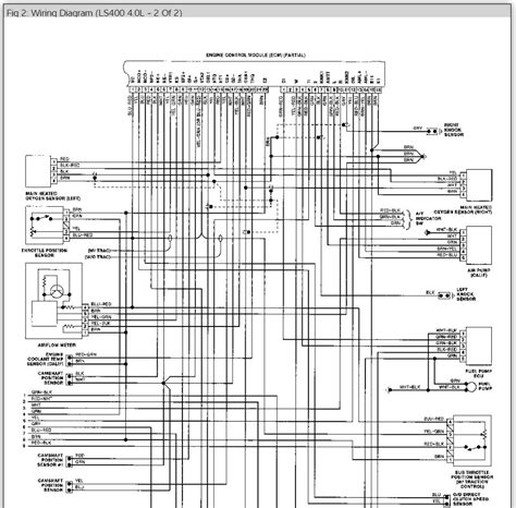 wiring diagrams for a 1997 lexus 400 sc v8 