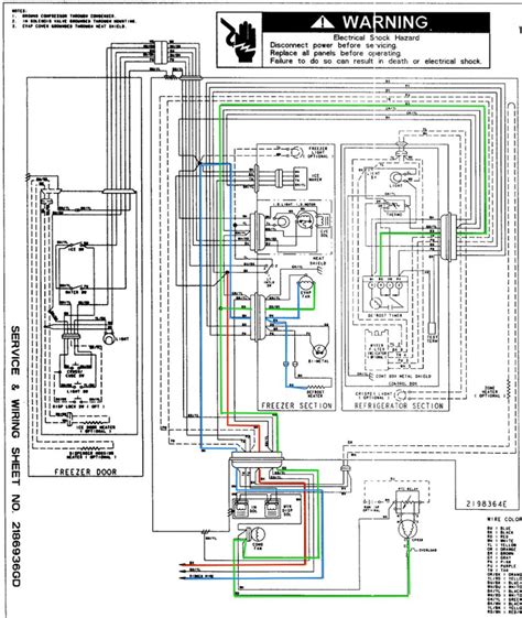 wiring diagrams for refrigerator diy 