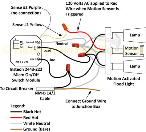 wiring diagrams for security lighting 