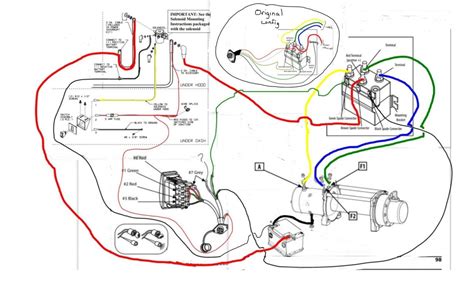 wiring for winch atv woods 