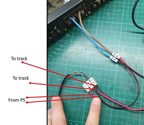 wiring ho slot car track 