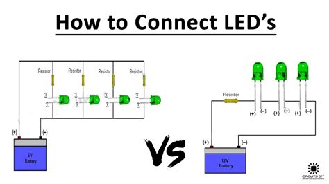 wiring led lights in series 