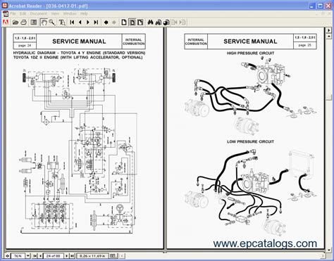 wiring yale schematic fork lift erco3aan 