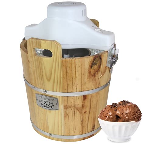 wood ice cream maker