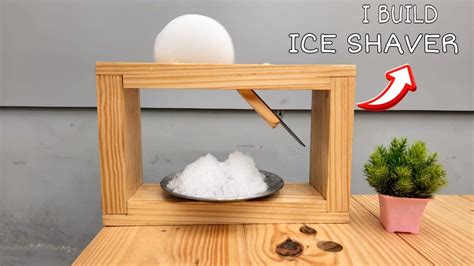 wooden ice shaver