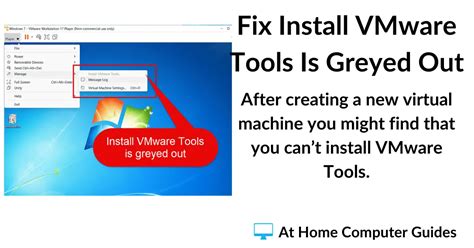 workstation install vmware tools greyed out, How to install vmware tools on different guest oss