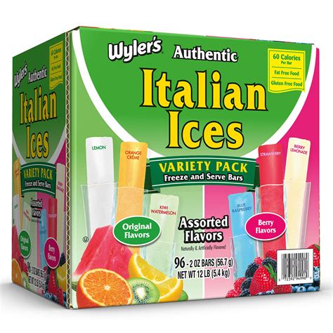 wylers italian ice flavors