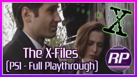 X Files Ps1 Walkthrough