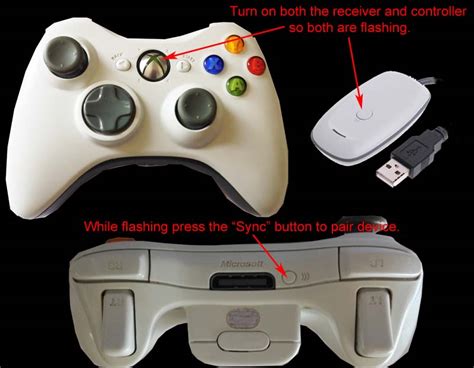 xbox 360 pair wireless controller, Xbox 360 wireless controller