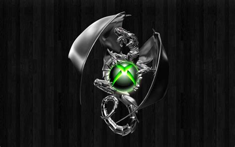 xbox backgrounds dragon, Black dragon xbox 360 e skin