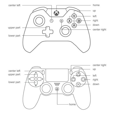 xbox one controller buttons, Free xbox one controller buttons psd. Xbox buttons one controller psd ui titanui