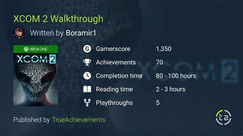 Xcom 2 Walkthrough Guide