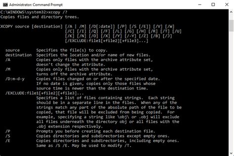 xcopy file from one server to another, Copy files and folders in windows cmd with copy and xcopy