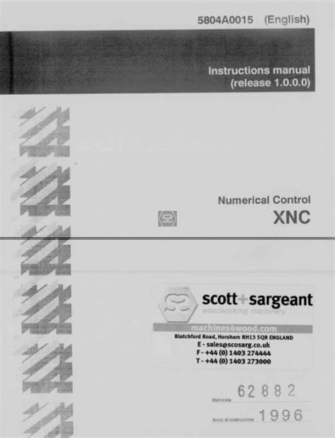 xnc software manual