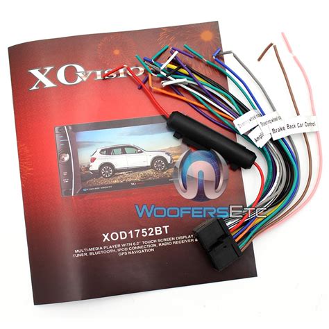 xo vision xd103 wiring harness 