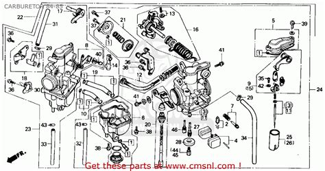 xr250 engine parts diagram 