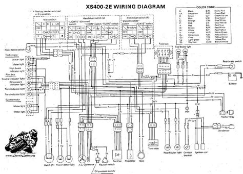 xs 650 wiring diagram 