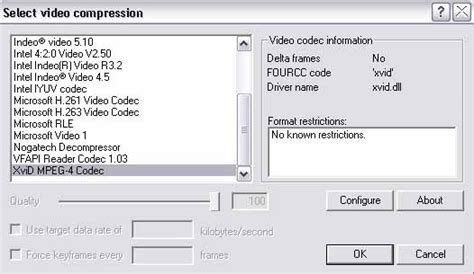 xvid video compression format, Open h 264 video codec