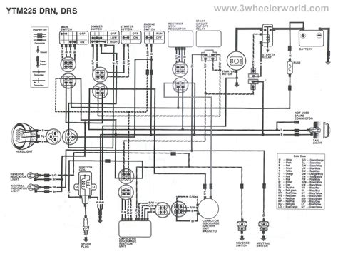 yamaha 350 wiring diagram 