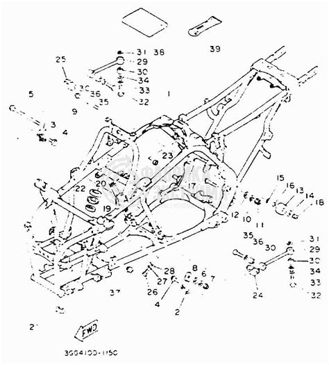 yamaha banshee engine diagram 