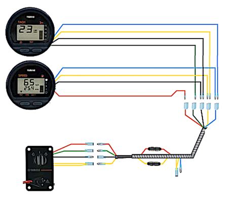 yamaha fuel meter wiring diagram 