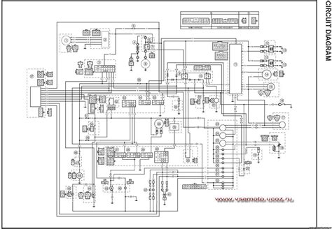 yamaha fz6r wiring diagram schematic 