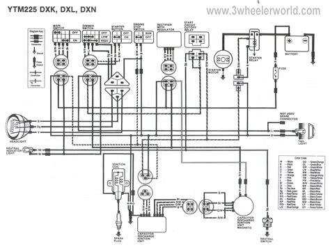 yamaha quad wiring diagram 