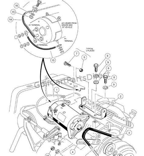 yamaha starter motor wiring diagram 