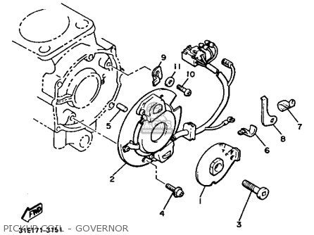 yamaha xj700x engine diagram 