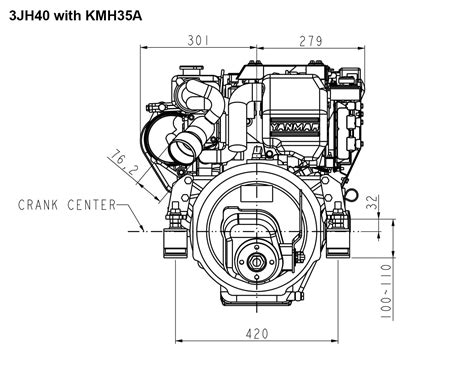 yanmar engine diagram 