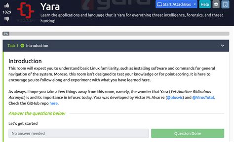Yara Tryhackme Walkthrough