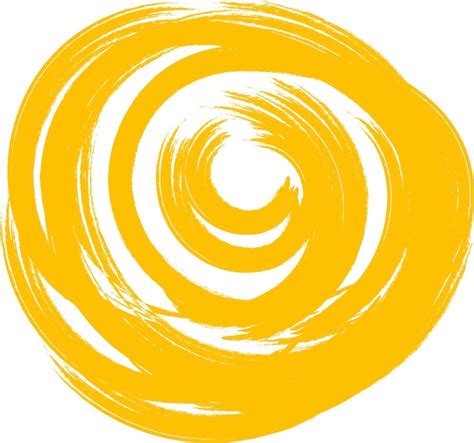 yellow scribble crayon circle, Scribble marker kindpng. Yellow marker scribble