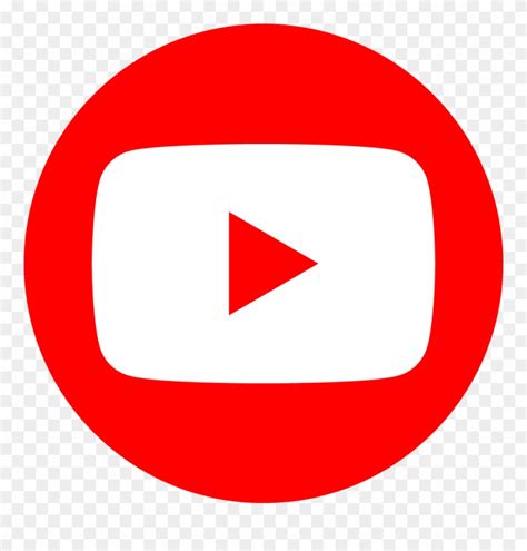 youtube circle black back red, Download youtube red circle