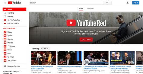 youtube current design, How to get the new youtube design