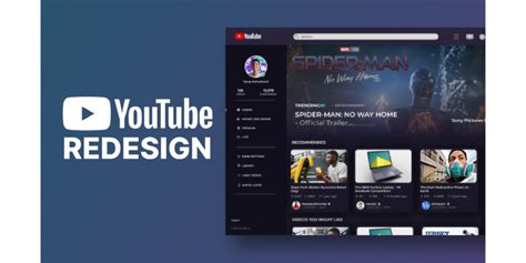 youtube design changes, Youtube new ui design