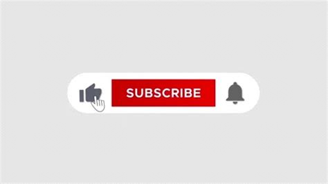 youtube subscribe button 4k, Stock animation