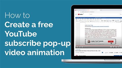youtube subscribe pop up animation, Subscribe animation. Subscribe pop-up animation (+free template)!