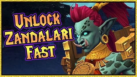 zandalari troll unlock guide, Zandalari troll (playable)