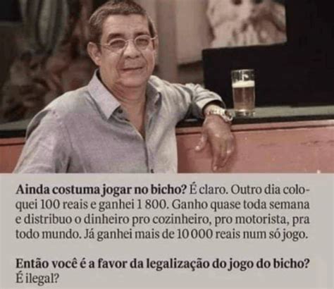 zeca pagodinho jogo do bicho