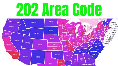 zip code for 202, Area codes 202 and 771