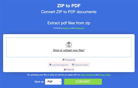 zip file to pdf converter, How to convert zip to pdf files or combine into one pdf?