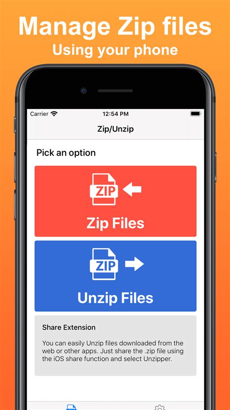 zip files app download, 