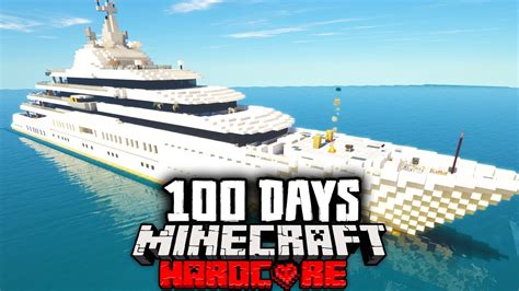 zombie apocalypse super yacht, I survived 100 days on a super yacht in a zombie apocalypse in hardcore