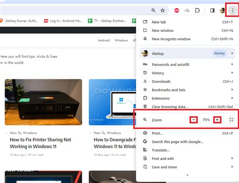 zoom out in browser, How to zoom in and zoom out in your web browser