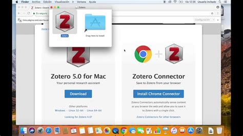 zotero download google chrome, Screenshot of zotero web and zotero app.. Zotero connector